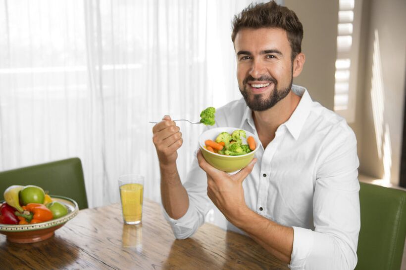 erkeklerde prostatit için doğru beslenme