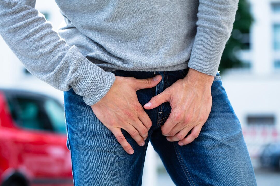 kalkerli prostatiti olan bir erkekte kasık ağrısı